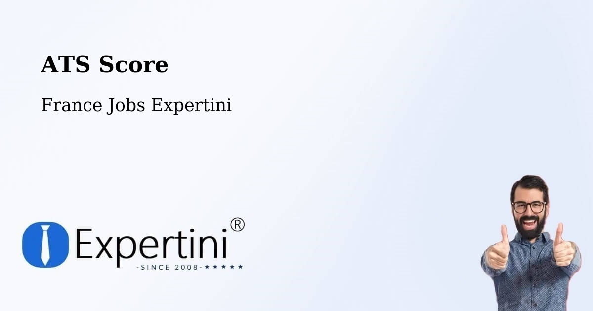 Resume ATS Score & Job Description Match Tool – Mutzig - France Jobs Expertini