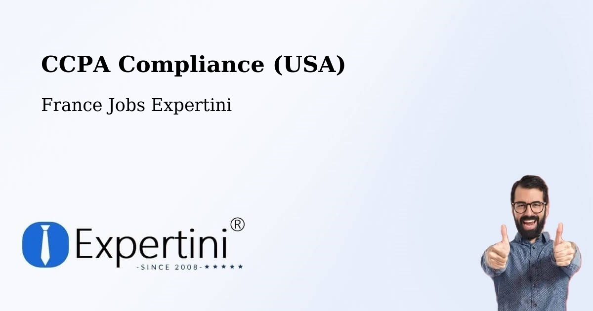 CCPA Privacy Rights & Compliance Notice – Mutzig - France Jobs Expertini